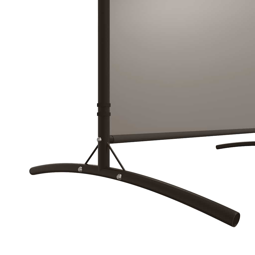 2-Panel Fabric Room Divider Anthracite 175x180cm | Simpledeals