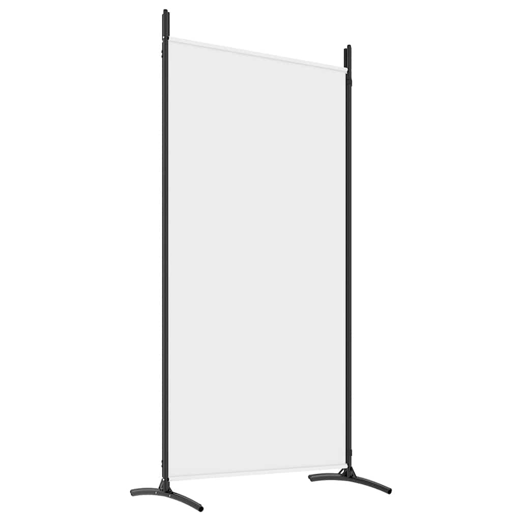 4-Panel Fabric Room Divider 346cm White | Simpledeals