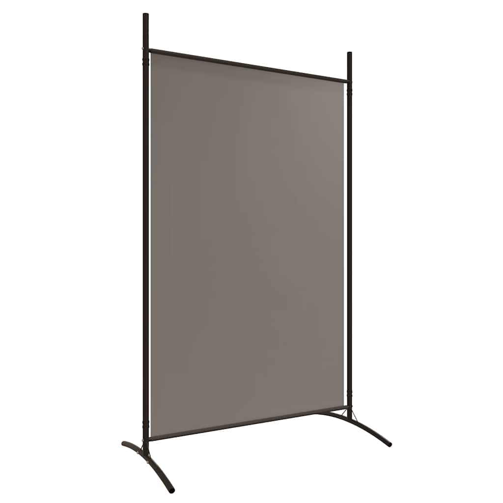 4-Panel Fabric Room Divider Anthracite 346cm | Simpledeals