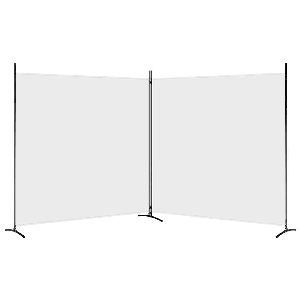 2-Panel Fabric Room Divider 348x180cm | Simpledeals