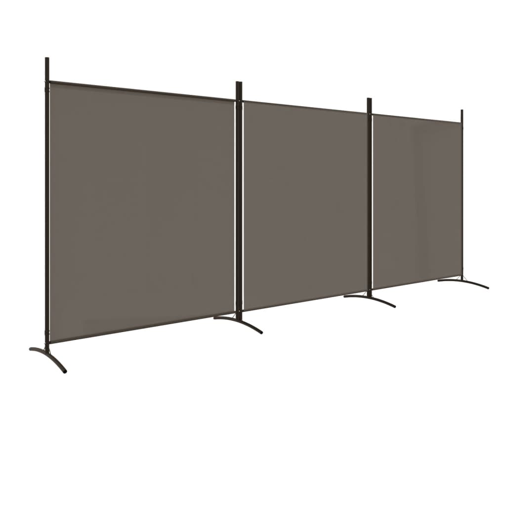 3-Panel Room Divider 525cm Folding Screen | Simpledeals