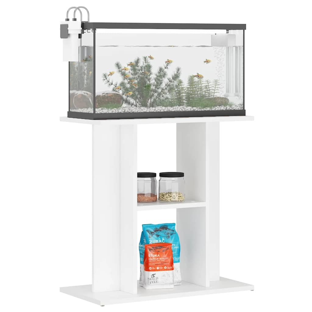 Aquarium Stand White 60cm Engineered Wood | Simpledeals