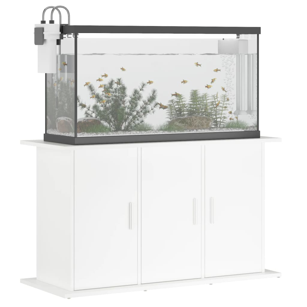 Aquarium Stand White 6-Door Storage Cabinet | Simpledeals
