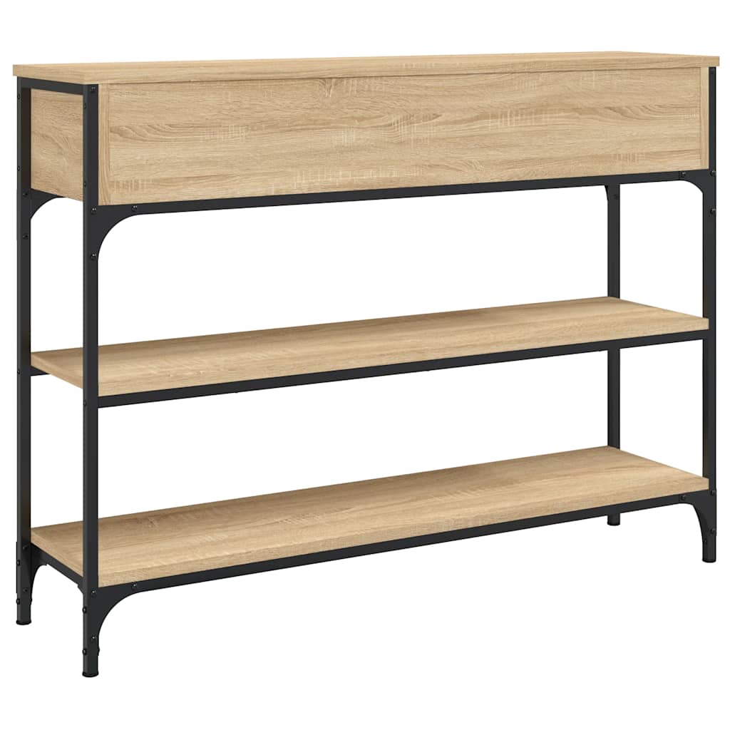 Console Table Sonoma Oak 100cm Hallway Shelf | Simpledeals
