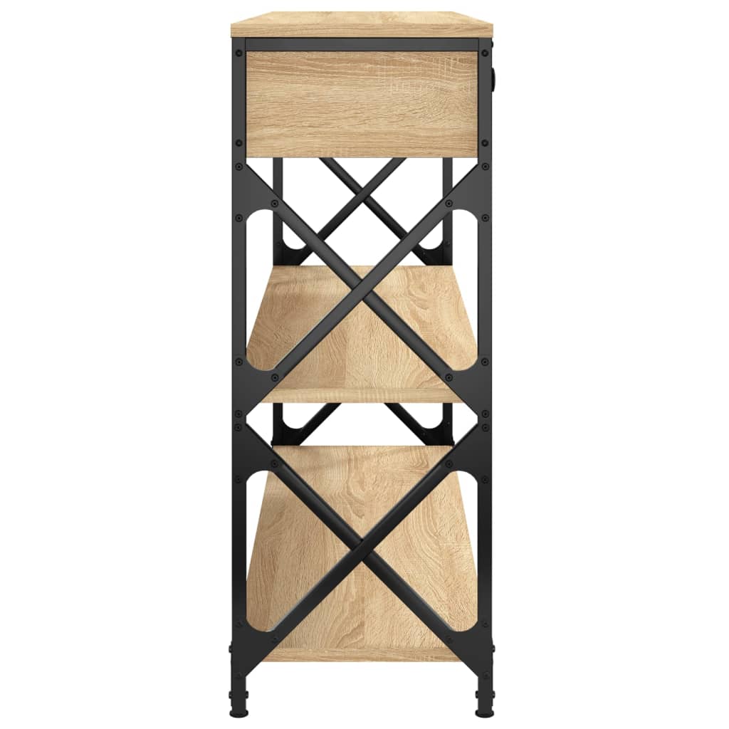 Sonoma Oak Console Table Hallway Entryway | Simpledeals