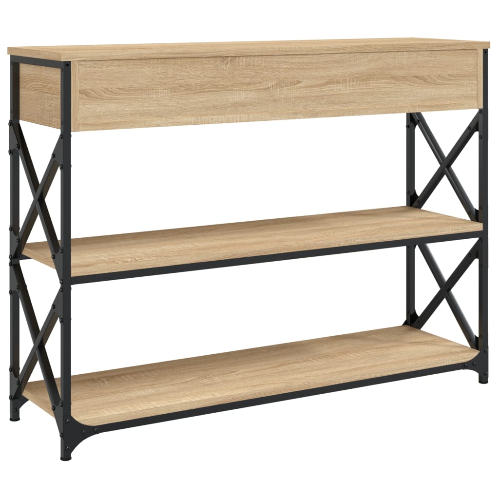 Sonoma Oak Console Table Hallway Entryway | Simpledeals
