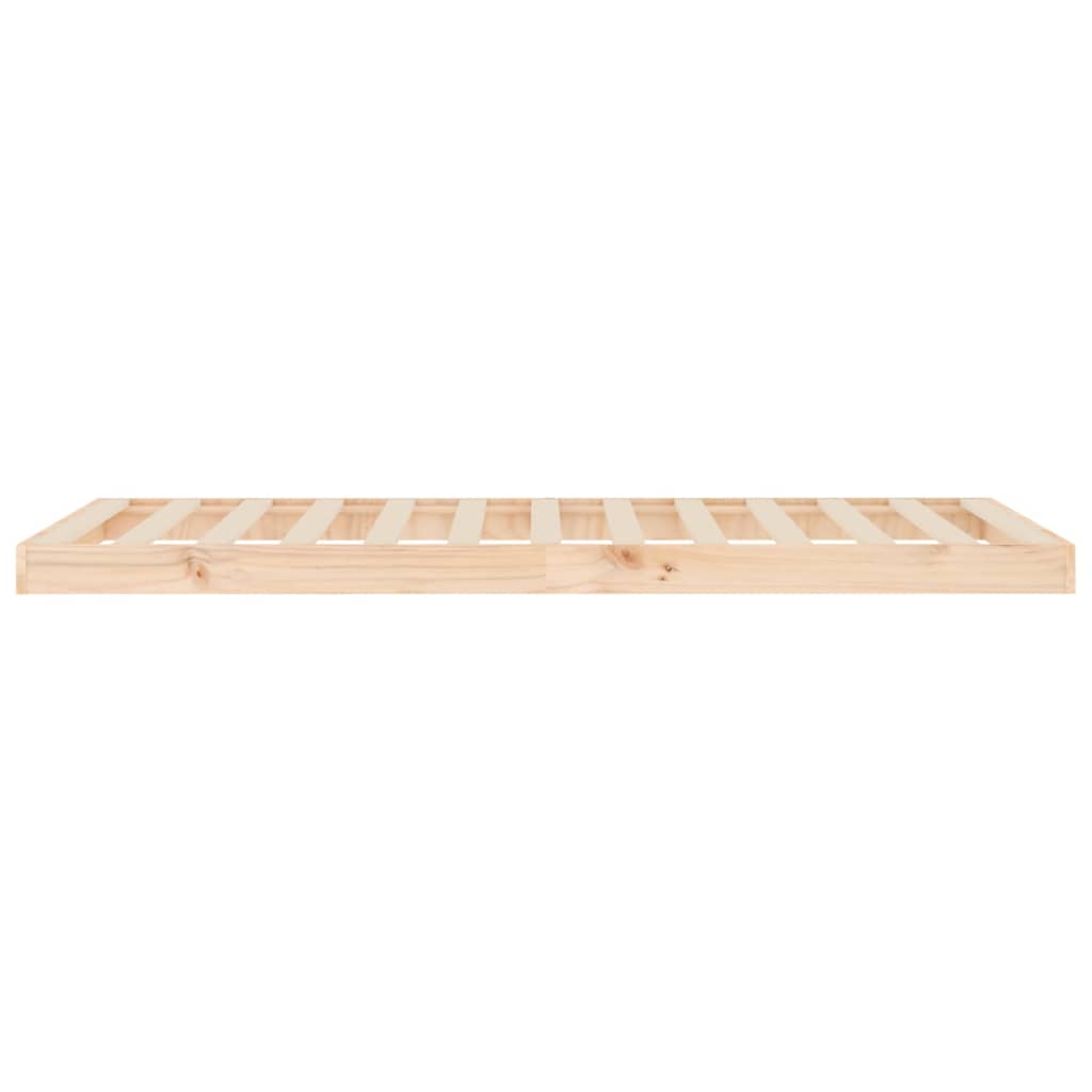 Single Pine Bed Frame 90x190cm Solid Wood | Simpledeals