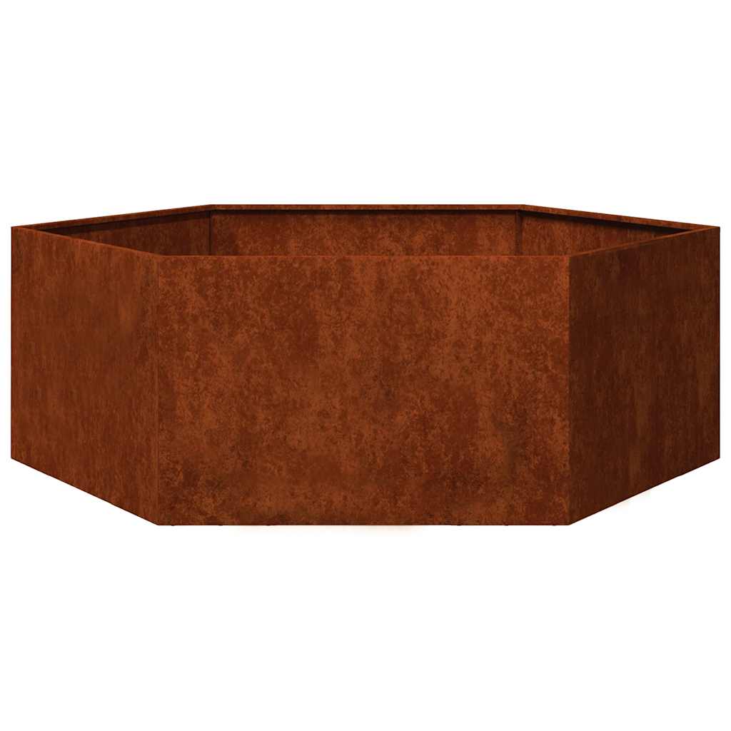 Corten Steel Garden Planter 138x120cm | Simpledeals