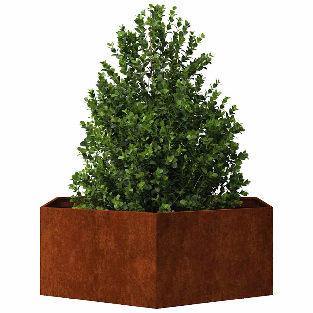 Corten Steel Garden Planter 138x120cm | Simpledeals