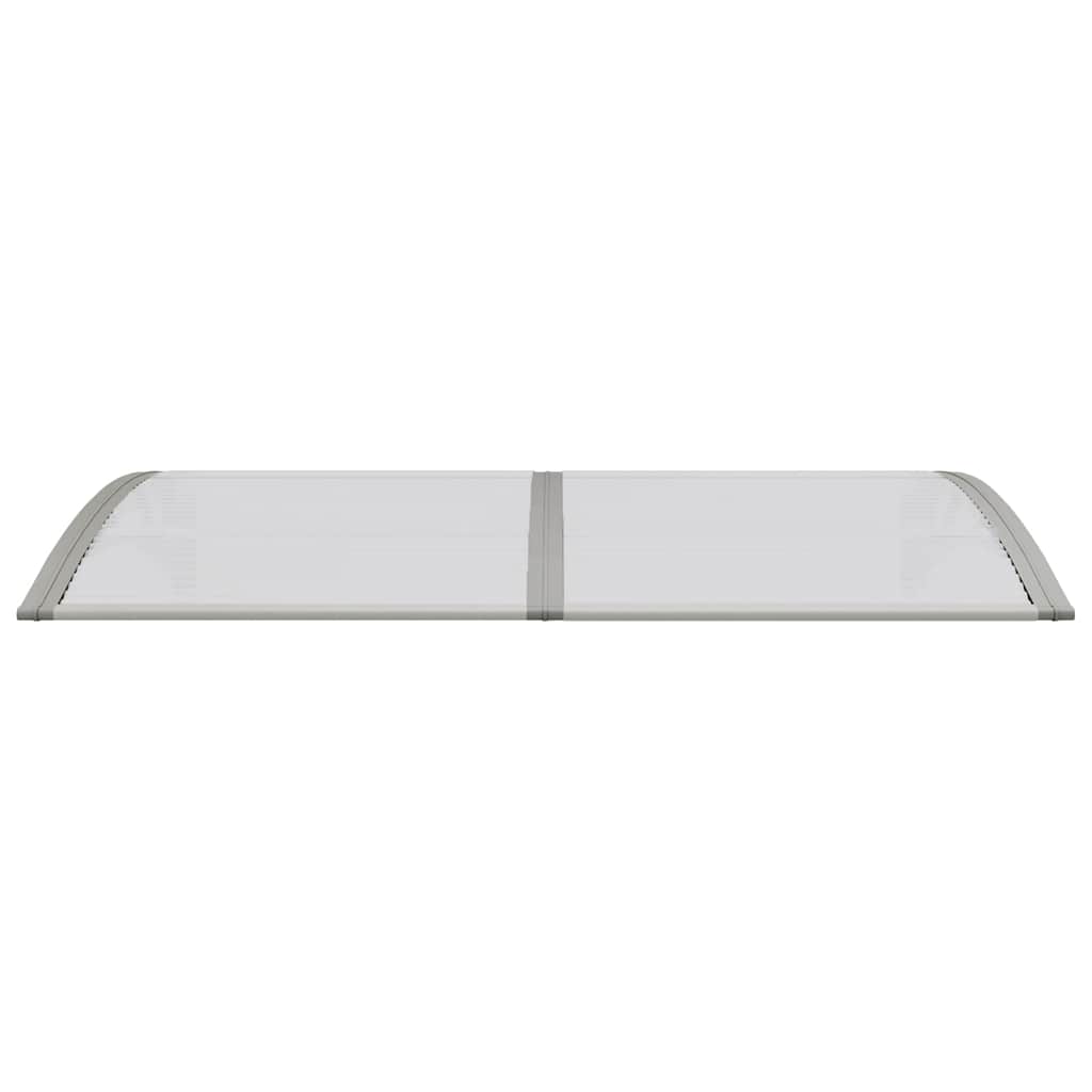 Heavy-duty Door Canopy Polycarbonate | Durable Grey Black