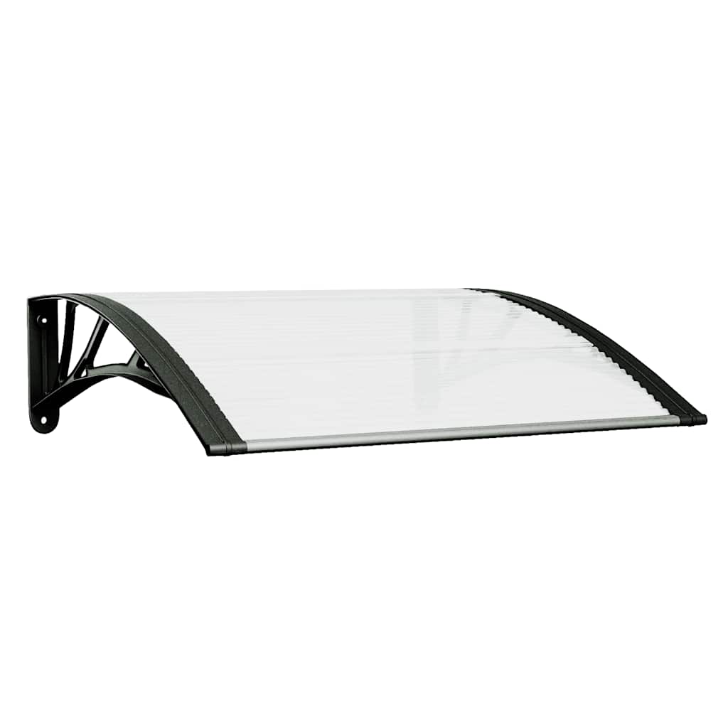 Heavy-duty Door Canopy Polycarbonate | Durable Grey Black - photo 23