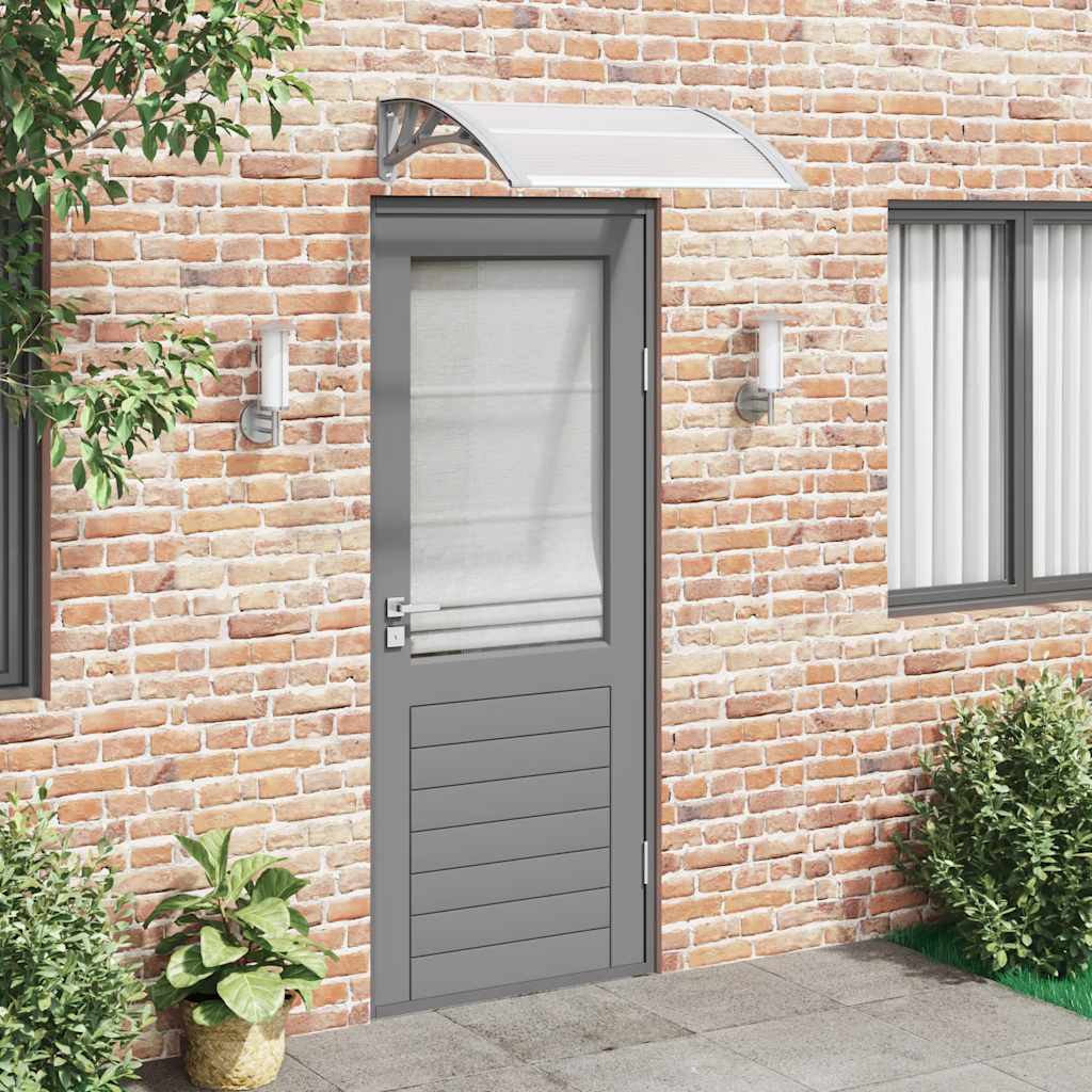Heavy-duty Door Canopy Polycarbonate - Durable Grey Black - photo 29