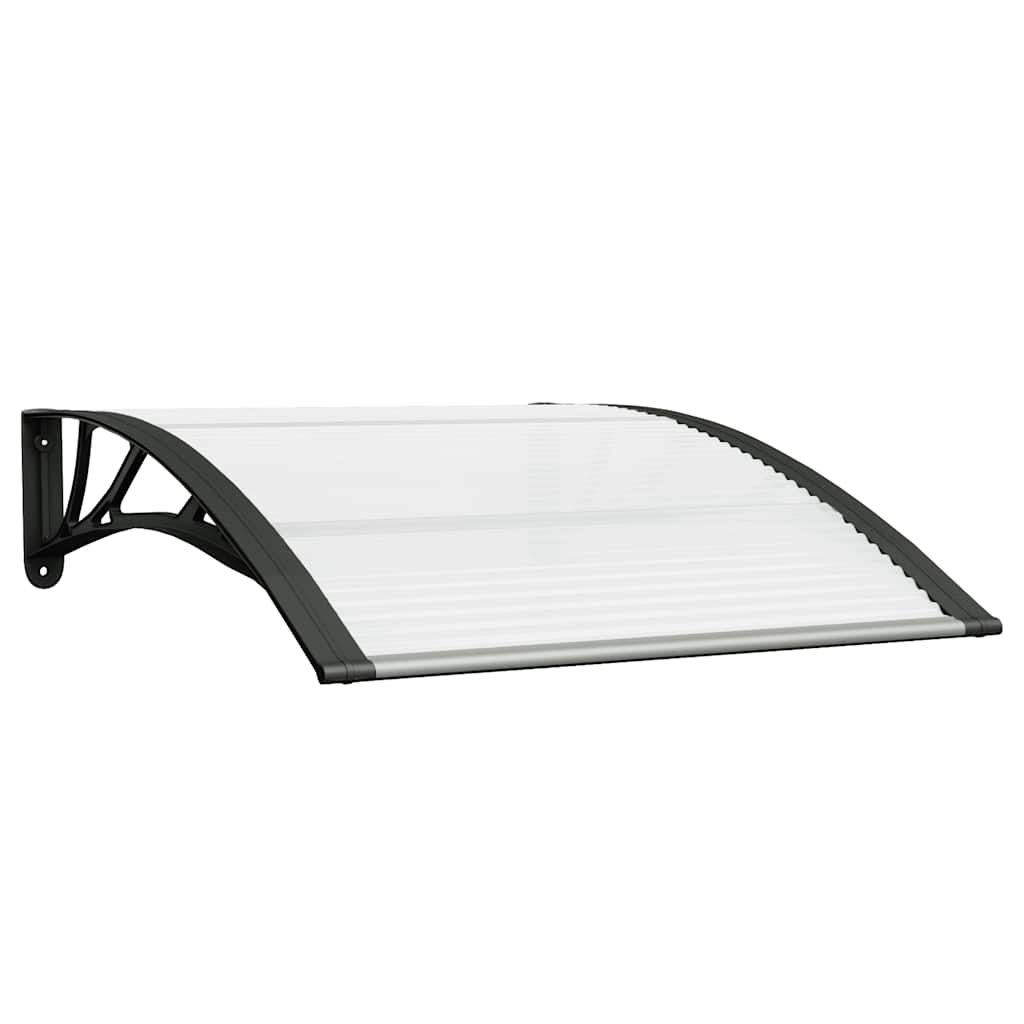Heavy-duty Door Canopy Polycarbonate with Durable Grey Black - photo 37