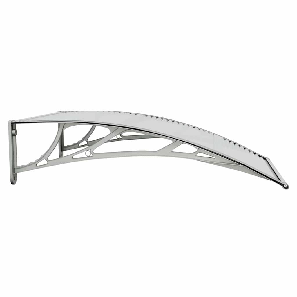 Heavy-duty Door Canopy Polycarbonate with Durable Grey Black - photo 47