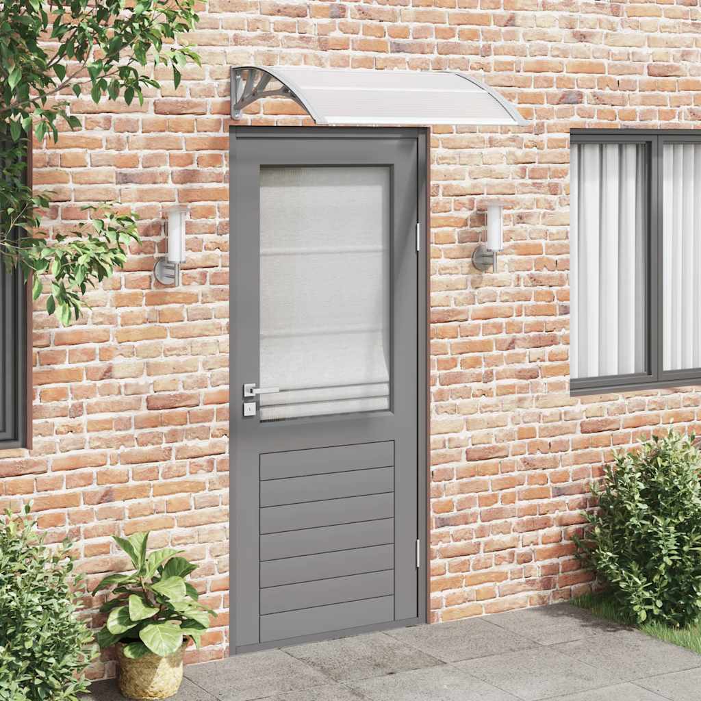 Heavy-duty Door Canopy Polycarbonate | Durable Grey Black - photo 43