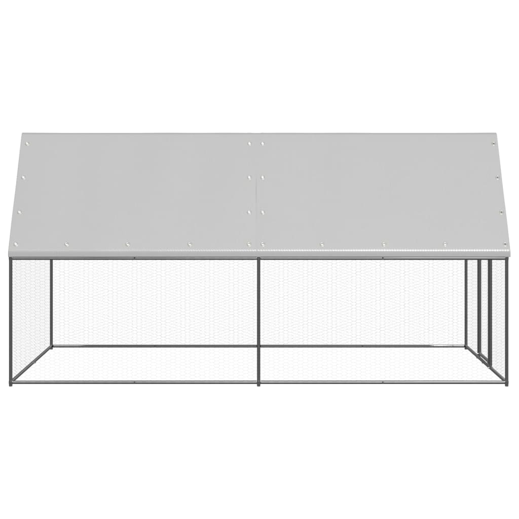 Galvanised Steel Chicken Cage 2x4x2m Outdoor | Simpledeals