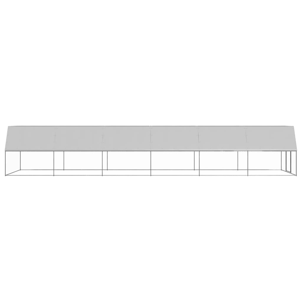 Large Chicken Coop Run 3x12m Galvanised Steel | Simpledeals