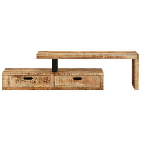 Mango Wood TV Stand: Stylishly Solid