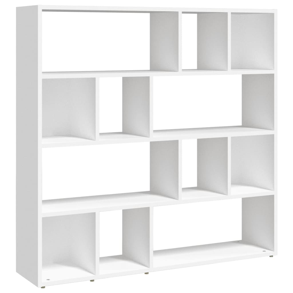 Bookcase Room Divider White Shelving Unit | Simpledeals