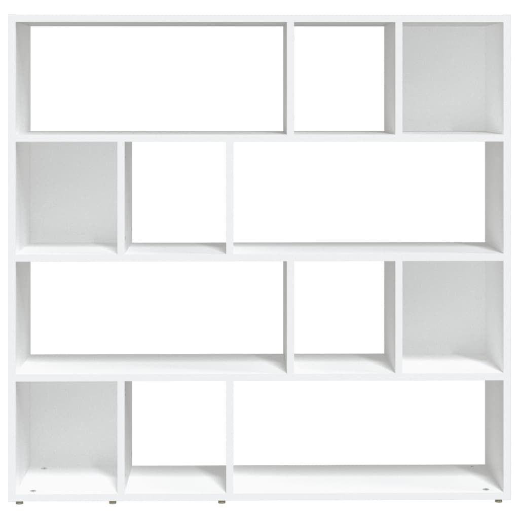 Bookcase Room Divider White Shelving Unit | Simpledeals