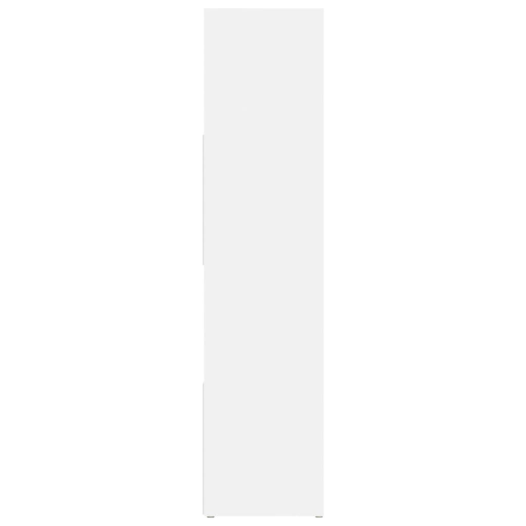 Bookcase Room Divider White Shelving Unit | Simpledeals