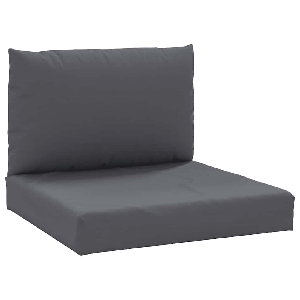 Pallet Cushions Set 2pc Anthracite Outdoor | Simpledeals