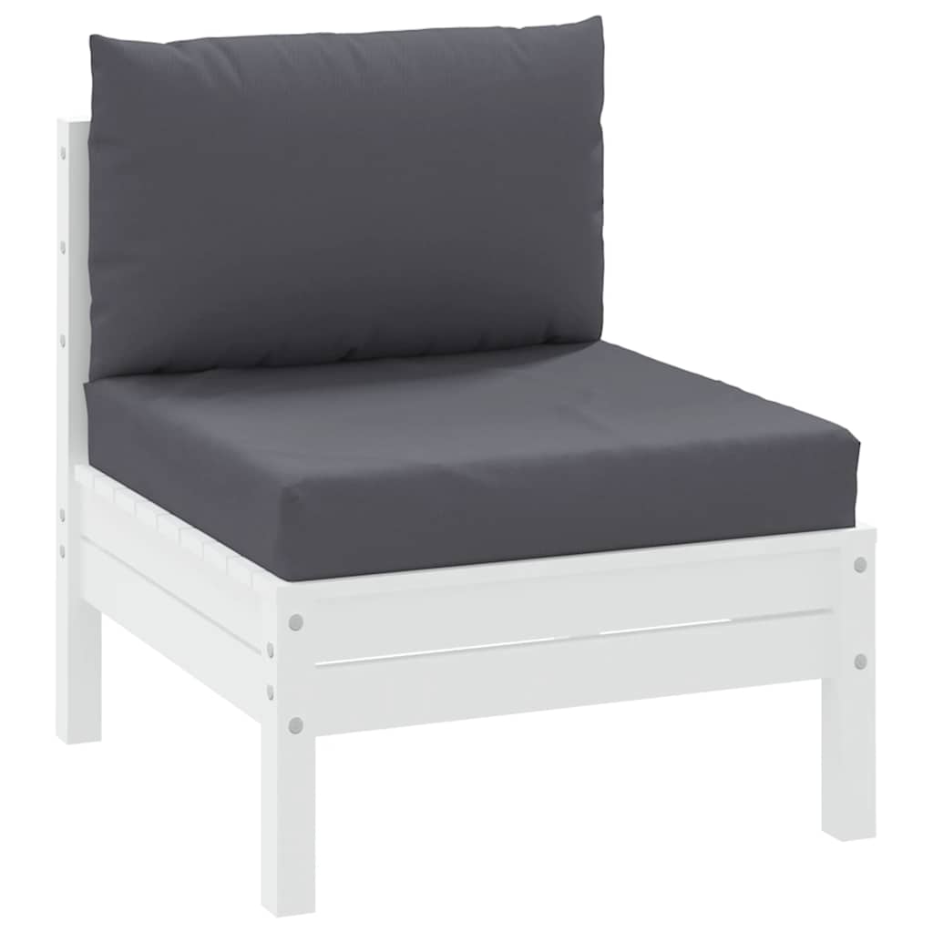 Pallet Cushions Set 2pc Anthracite Outdoor | Simpledeals