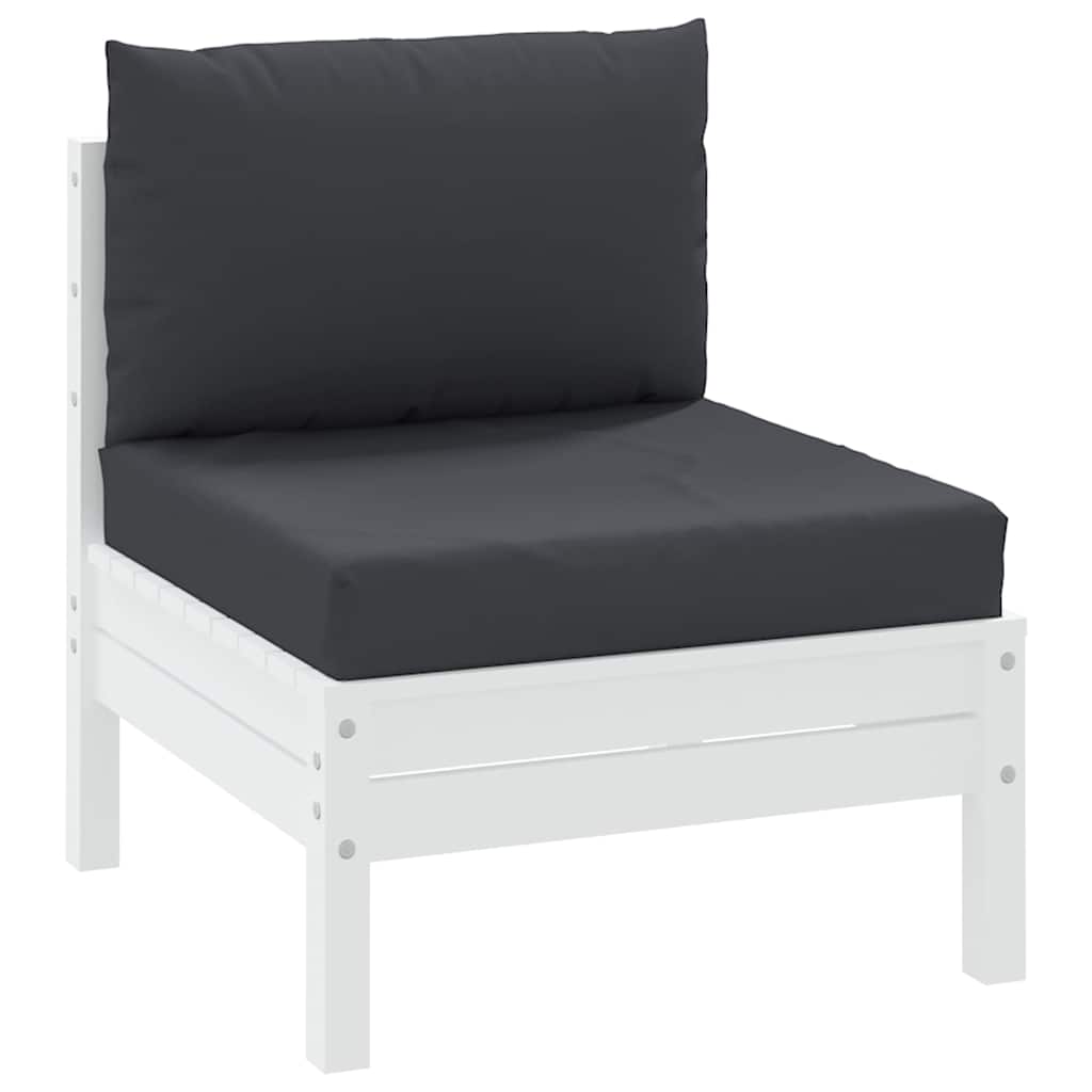 Pallet Cushions Set 2pc Black Oxford Fabric | Simpledeals