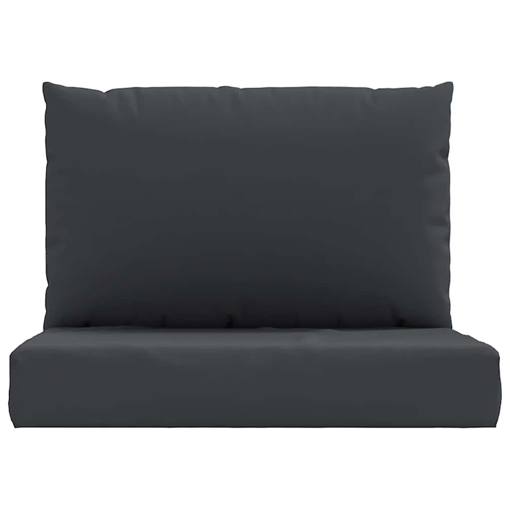 Pallet Cushions Set 2pc Black Oxford Fabric | Simpledeals