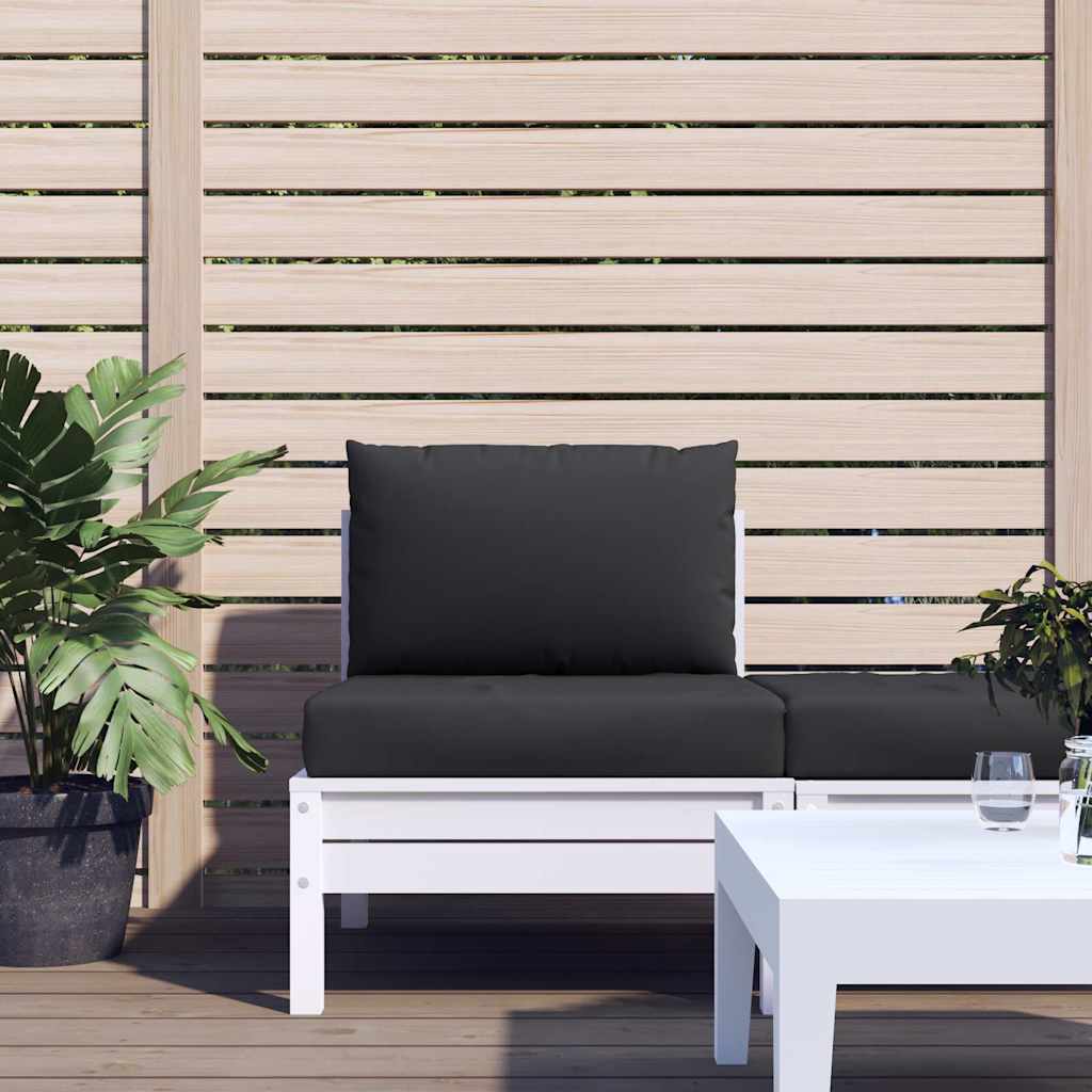 Pallet Cushions Set 2pc Black Oxford Fabric | Simpledeals