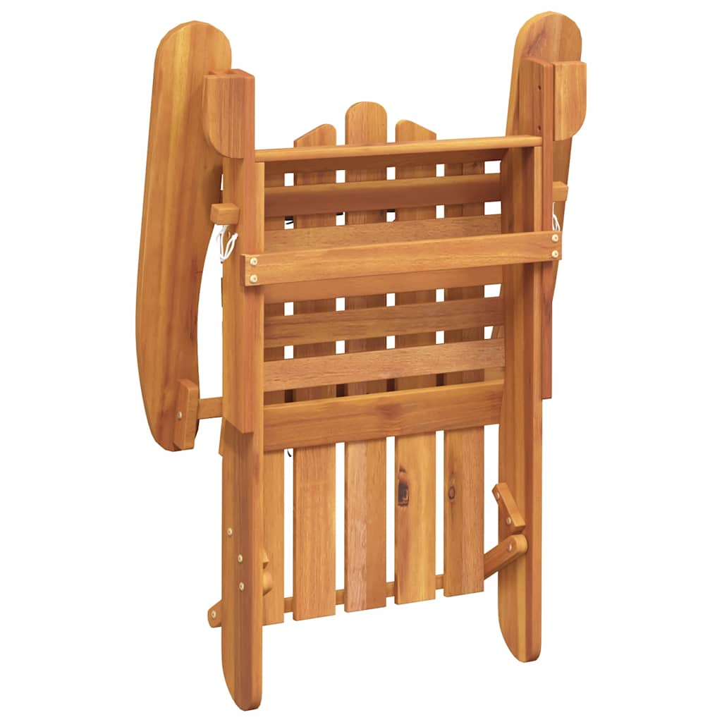 Acacia Haven: Embrace Comfort in this Solid Wood Garden Chair with Cushions
