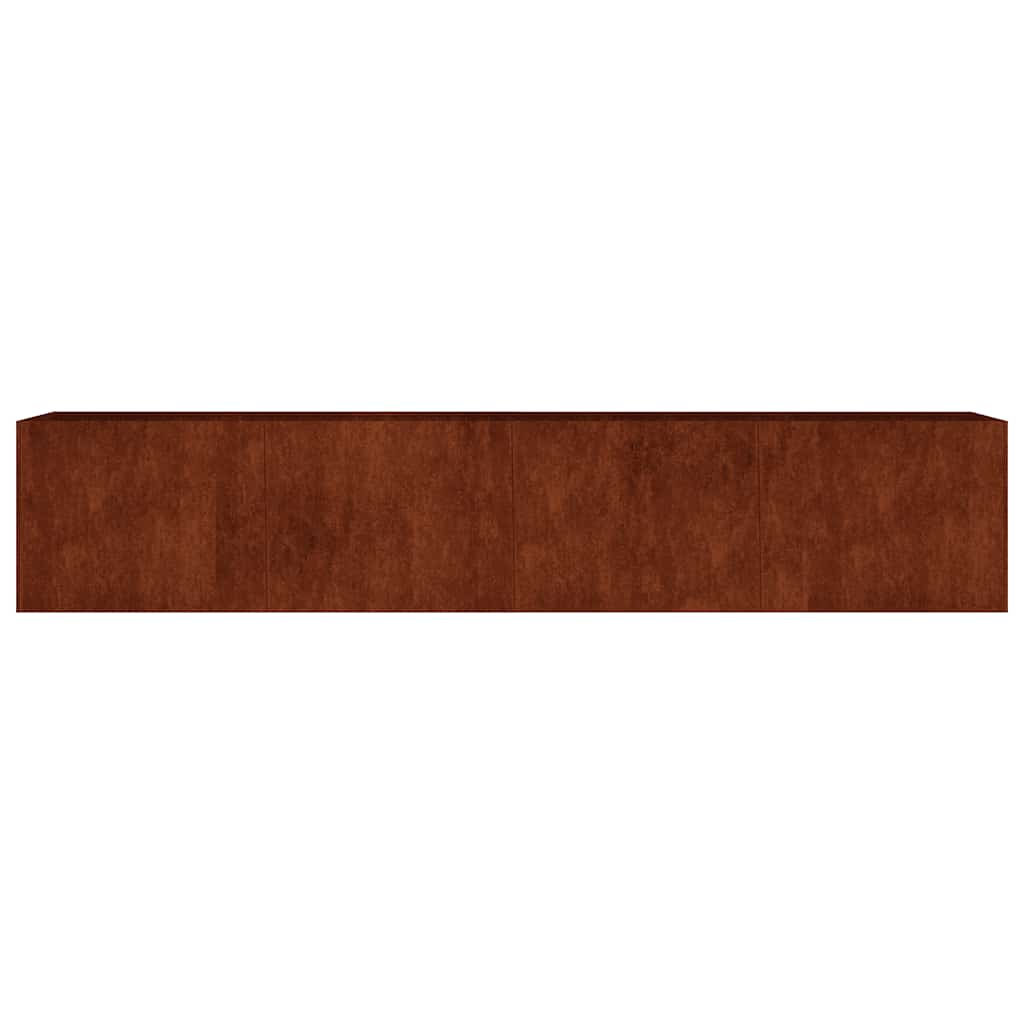 Corten Steel Raised Garden Bed 200cm | Simpledeals