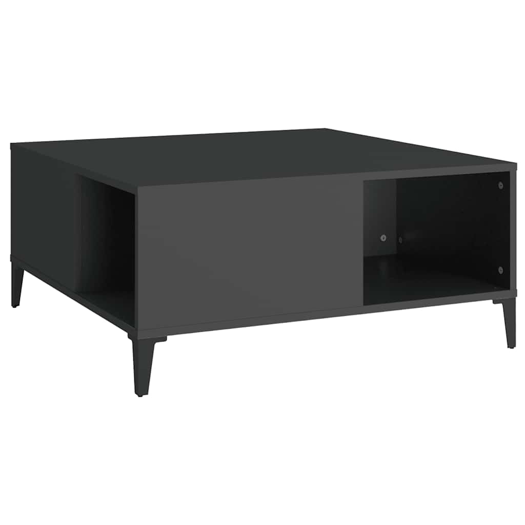 Harmony in White: Engineered Wood Coffee Table