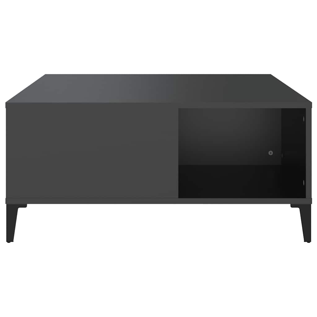 Harmony in White: Engineered Wood Coffee Table