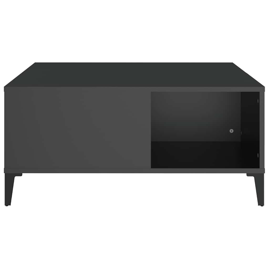 Harmony in White: Engineered Wood Coffee Table