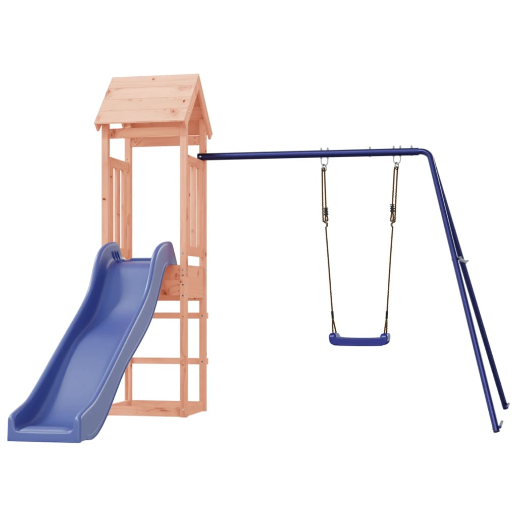 Douglas Wood Wonder: The Ultimate Playhouse with Slide and Swing