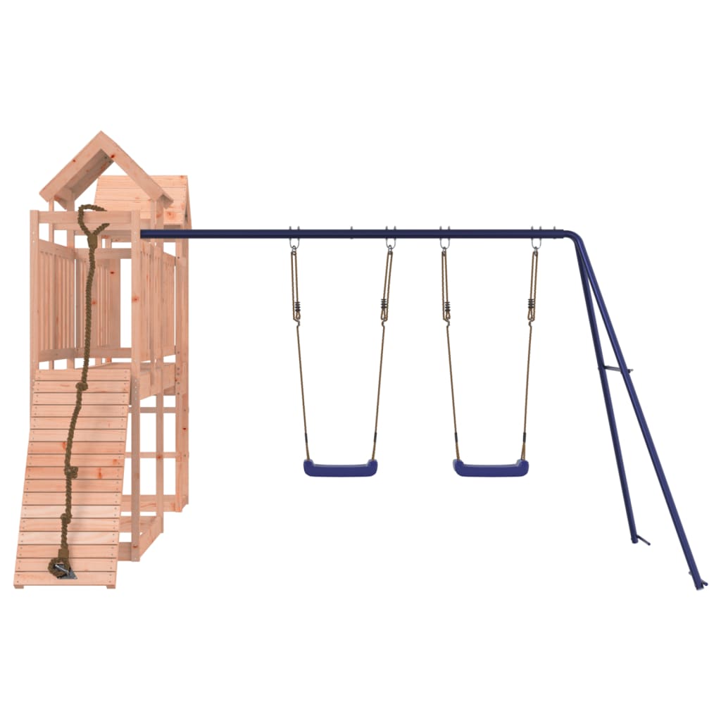 Adventure Climbing Wall Swings Playhouse crafted from Solid Douglas Wood
