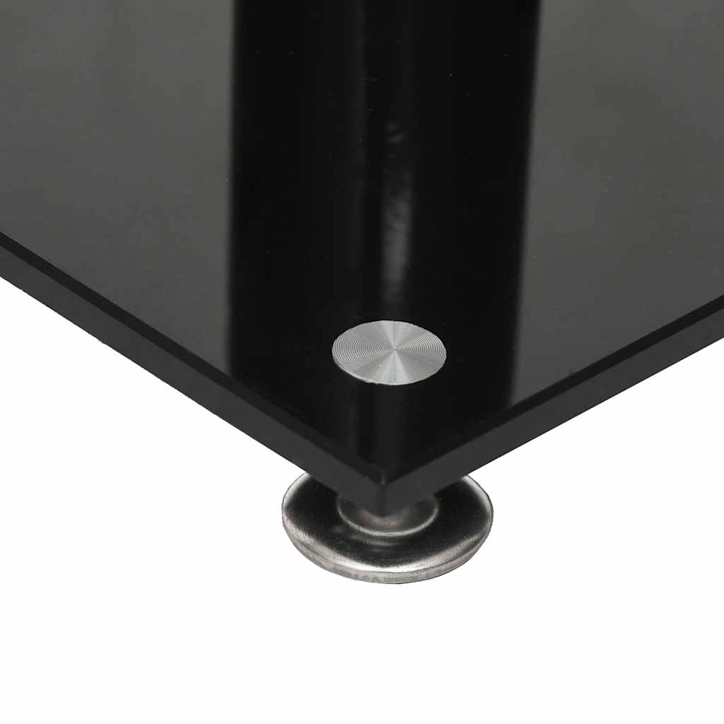 Speaker Stands 2pc Tempered Glass Single Pillar | Simpledeals