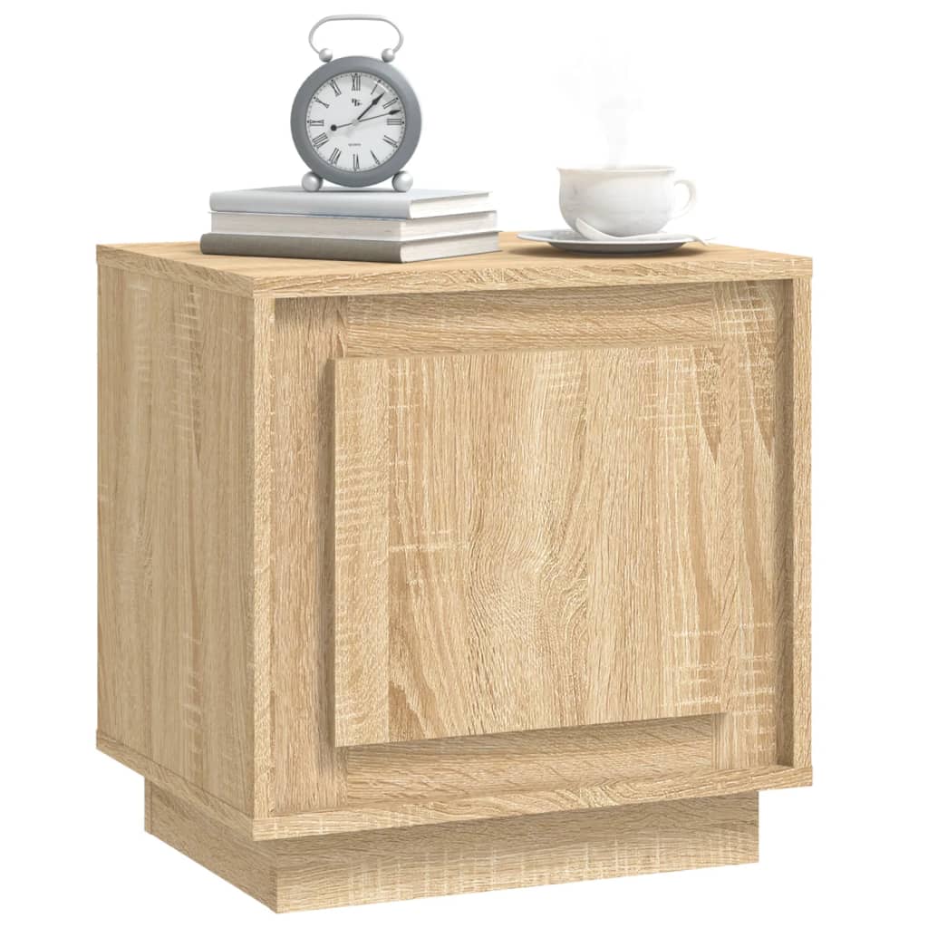 Harmony Duo White Engineered Wood Bedside Cabinets Set