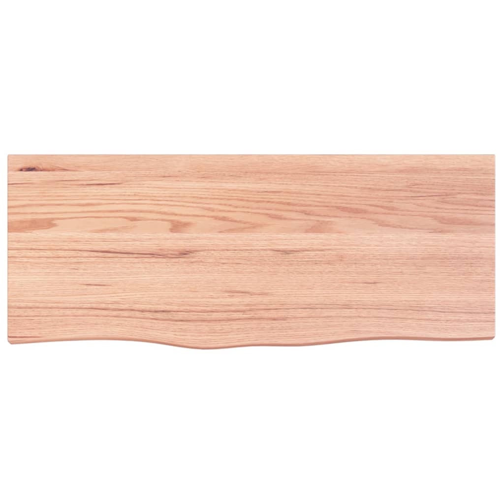 Bathroom Countertop Dark Grey-Treated Solid Wood with Wood finish - photo 48