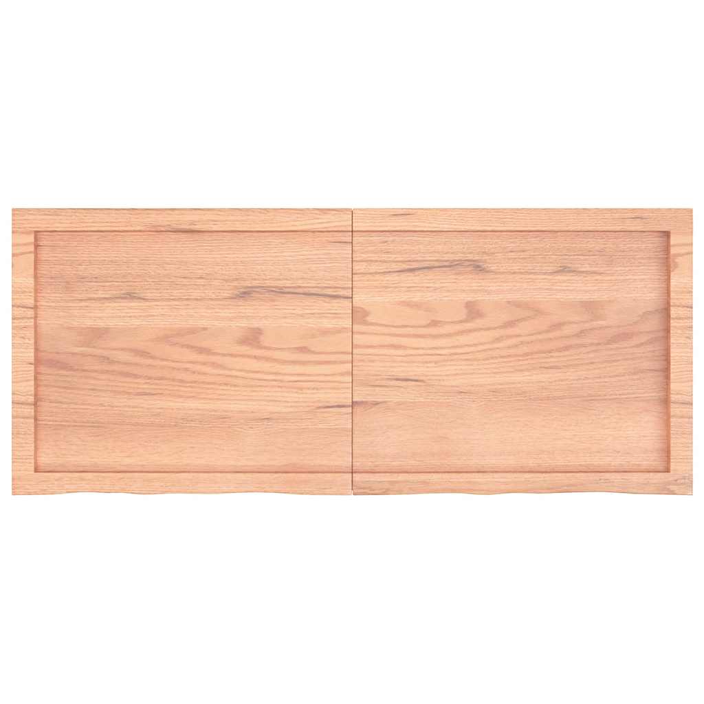 Bathroom Countertop Dark Grey-Treated Solid Wood - Wood finish - photo 111