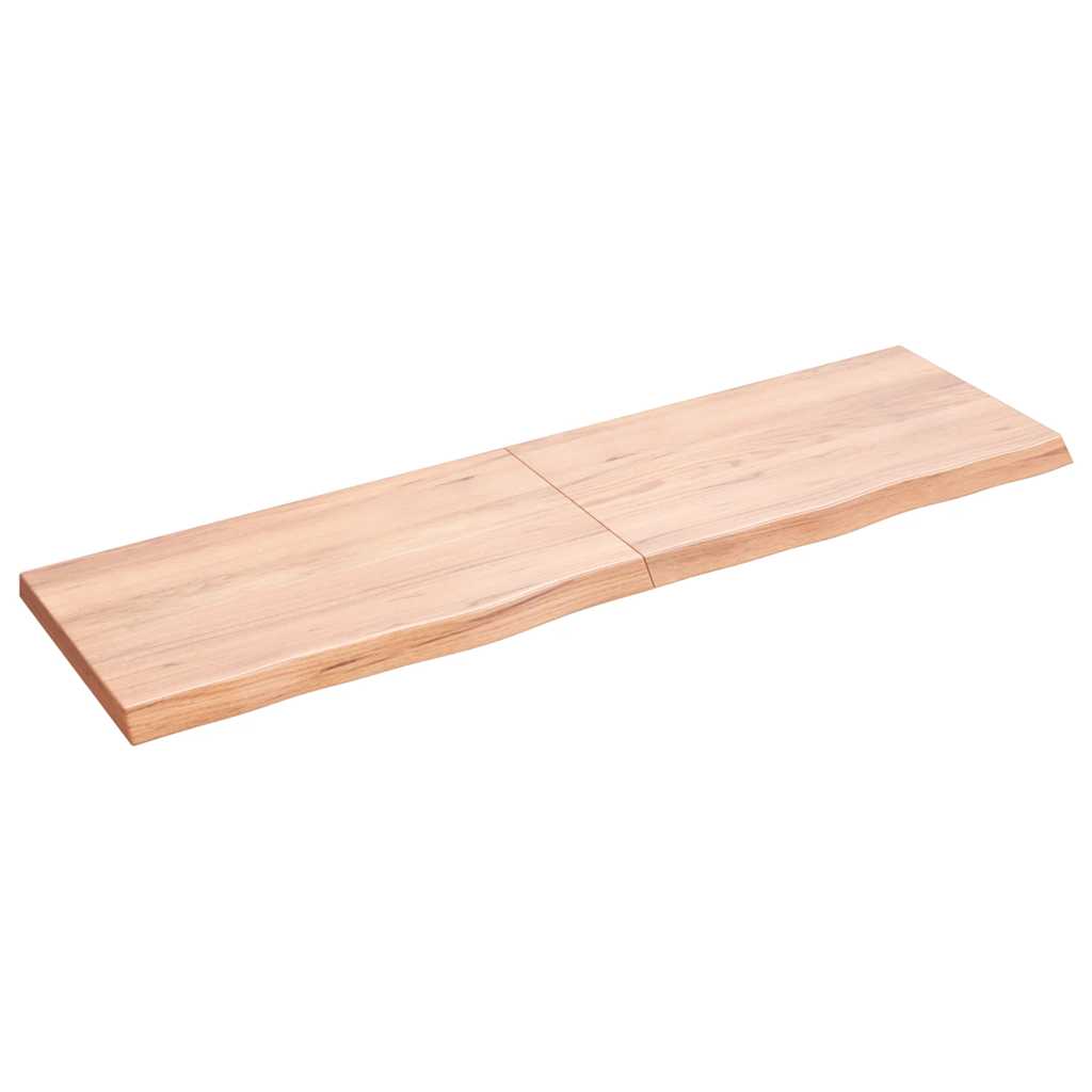 Bathroom Countertop Dark Grey-Treated Solid Wood - Grey colour - photo 65