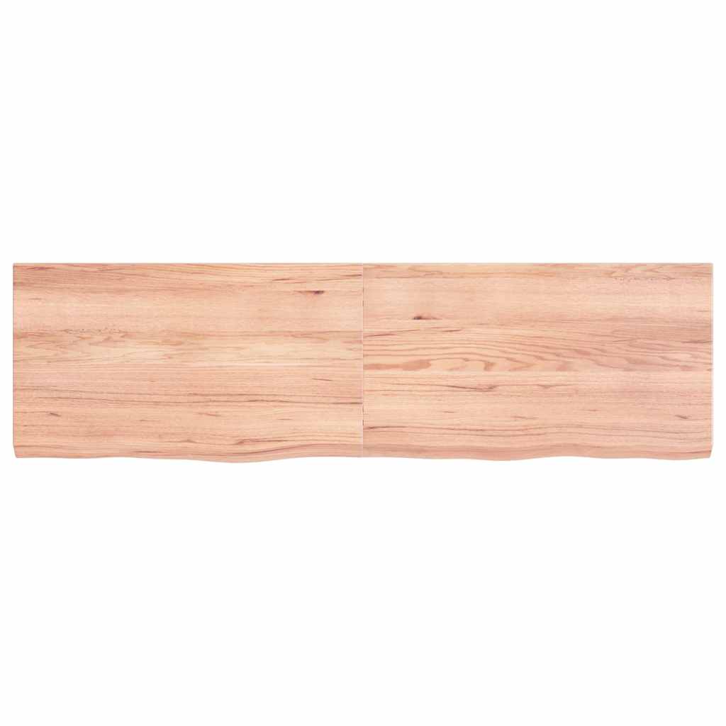 Bathroom Countertop Dark Grey-Treated Solid Wood - Wood finish - photo 66