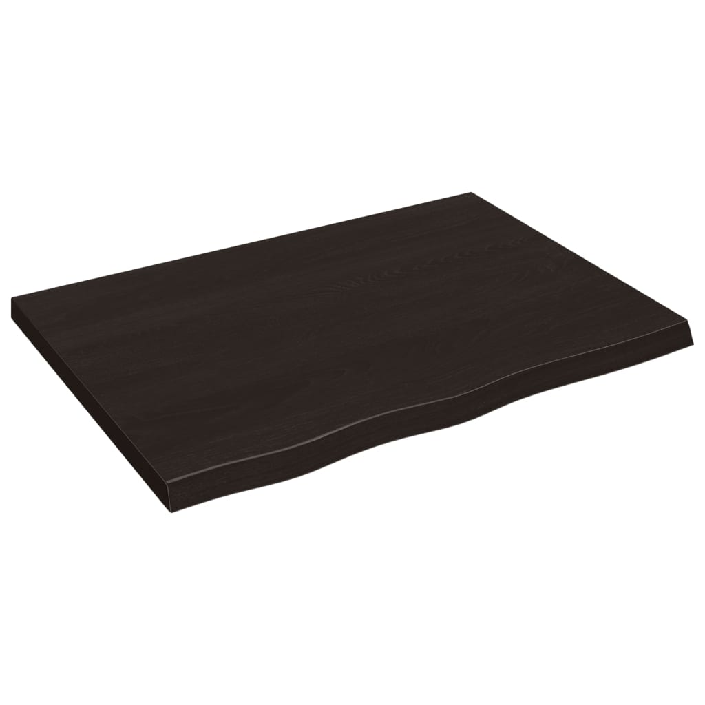 Grey colour - Bathroom Countertop Dark Grey-Treated Solid Wood - photo 38