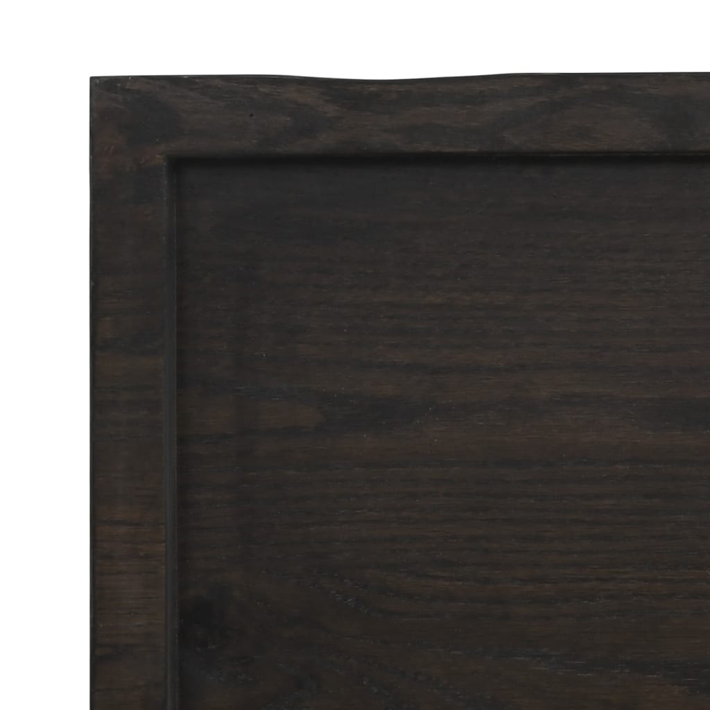 Bathroom Countertop Dark Grey-Treated Solid Wood | Wood finish - photo 42