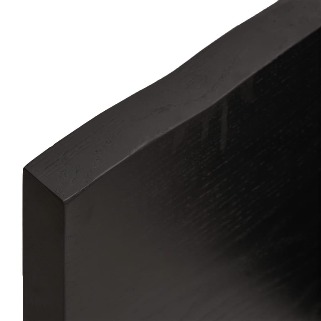 Bathroom Countertop Dark Grey-Treated Solid Wood | Worktops - photo 25