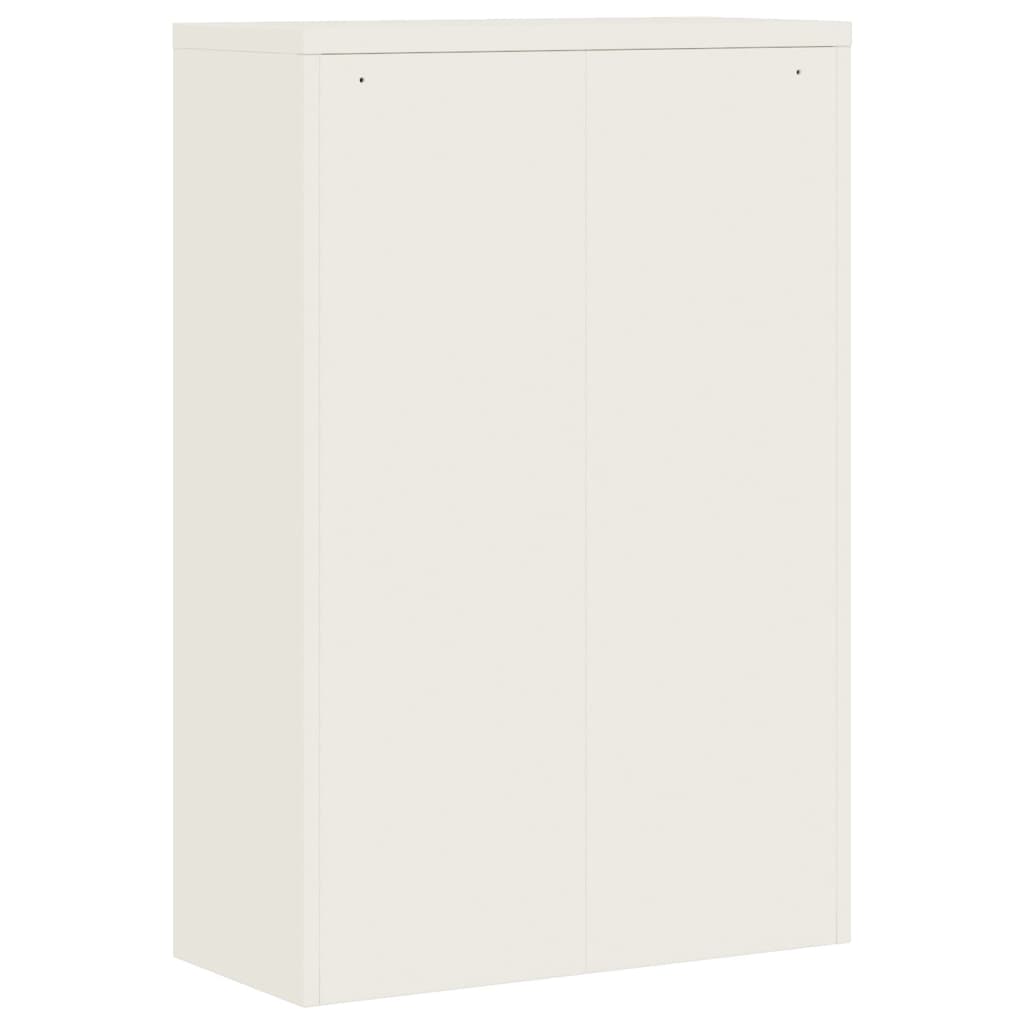 Modern File Cabinet White Steel