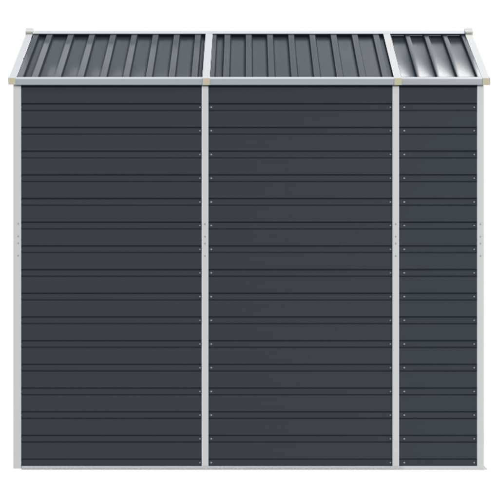 Steel Garden Shed Anthracite 191x215cm | Simpledeals