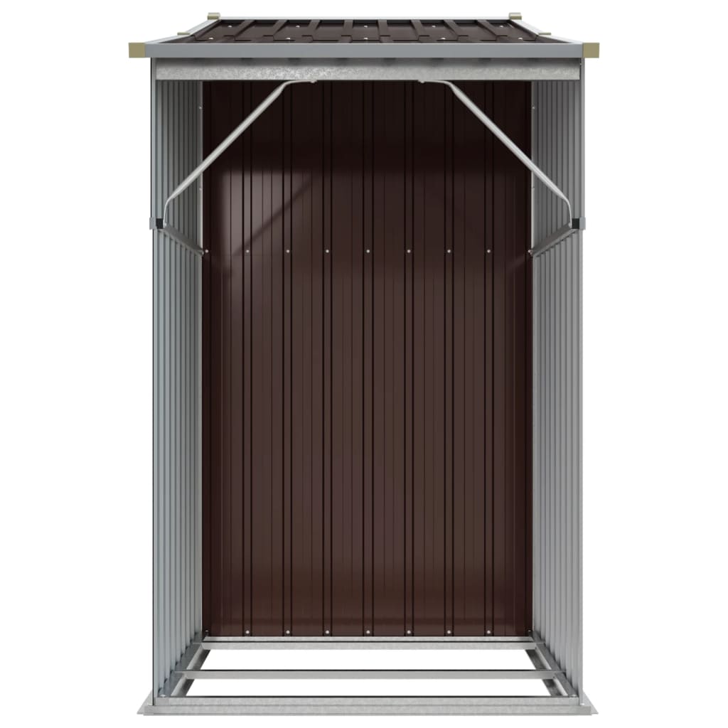 Garden Shed Galvanised Steel Green