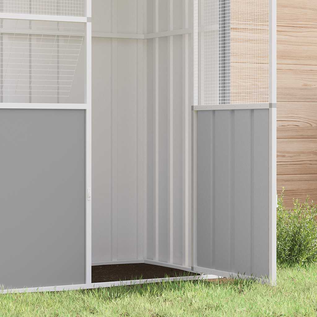 Large Bird Aviary Galvanised Steel 215cm | Simpledeals